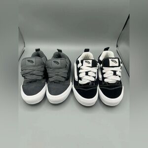 Two Youth Unisex Vans Knu Skool Shoes 2.5